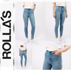 Rolla's Westcoast Ankle Mid Rise Skinny Jeans